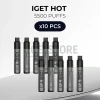10 pcs iget hot 5500 puffs