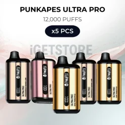 5 pcs punkapes ultra pro 12000 puffs