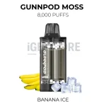 GunnPod Moss 8000 - Banana Ice