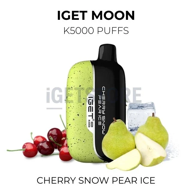 Iget moon k5000 puffs cherry snow pear ice