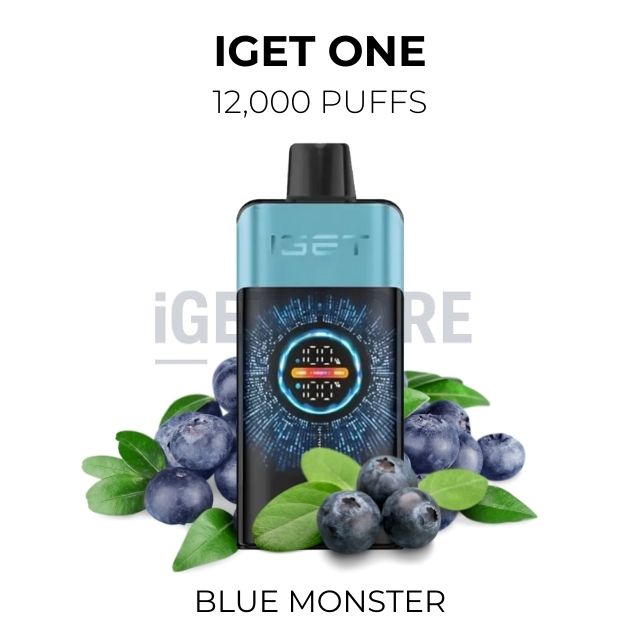 Iget one 12000 puffs blue monster