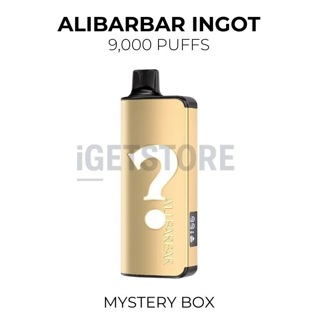 Alibarbar ingot 9000 puffs mystery box