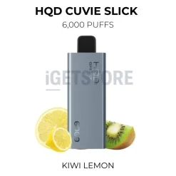 Hqd cuvie slick 6000 kiwi lemon