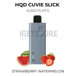 HQD Cuvie Slick 6000 Puffs - Strawberry Watermelon