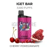 Iget bar 3500 cherry pomegranate