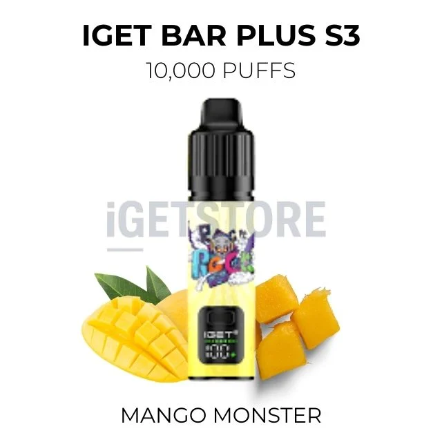 Iget bar plus s3 10000 mango monster