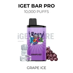 Iget bar pro 10000 grape ice