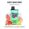 Iget bar pro 10000 grapefruit guava lemon