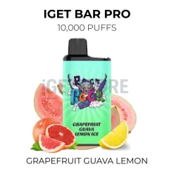 Iget bar pro 10000 grapefruit guava lemon