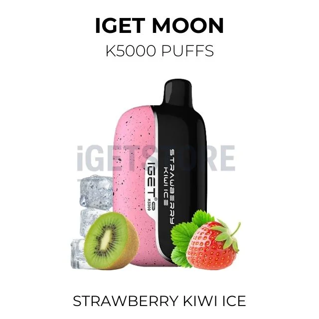 Iget moon k5000 puffs strawberry kiwi ice