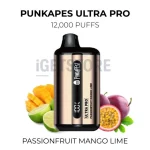 Punkapes Ultra Pro 12000 Puffs - Passionfruit Mango Lime