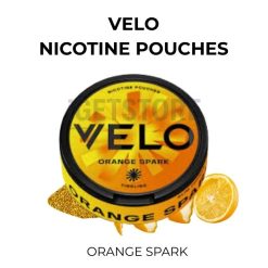 Velo nicotine pouches orange spark