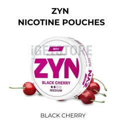 Zyn nicotine pouches black cherry